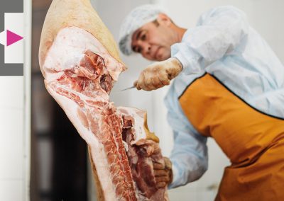 JOB: meat processing